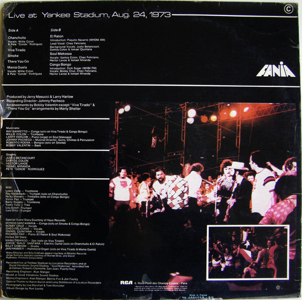 Fania All Stars : Latin-Soul-Rock (LP, Album)