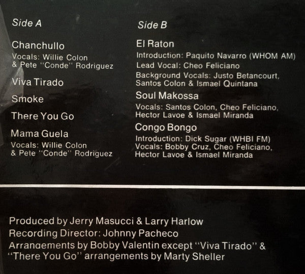 Fania All Stars : Latin-Soul-Rock (LP, Album)