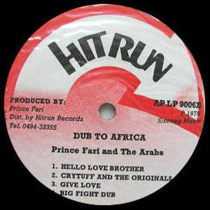 Prince Far I & The Arabs : Dub To Africa (LP, Album)