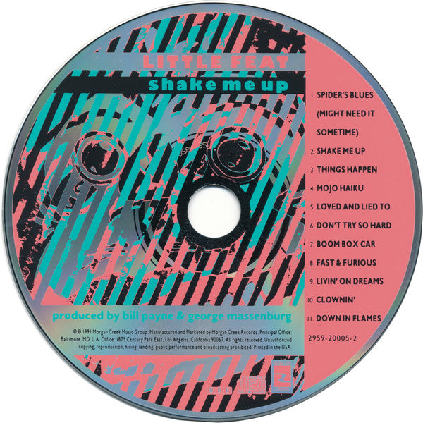 Little Feat : Shake Me Up (CD, Album)