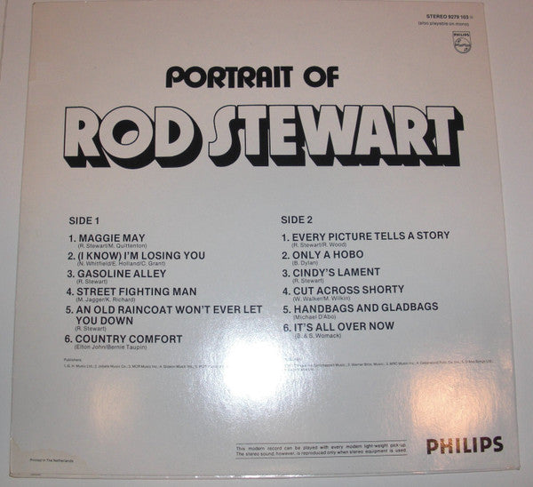 Rod Stewart : Portrait Of Rod Stewart (LP, Comp)