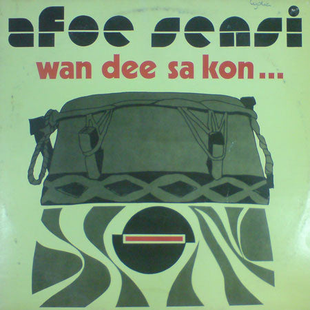Afoe Sensi : Wan Dee Sa Kon... (LP, Album)