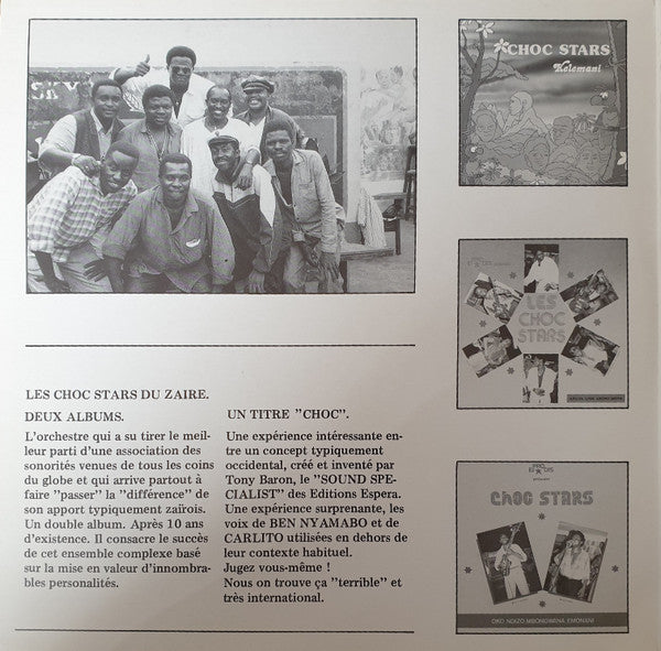Choc Stars, Ben Nyamabo : Les Choc Stars Du Zaire (LP,Album)