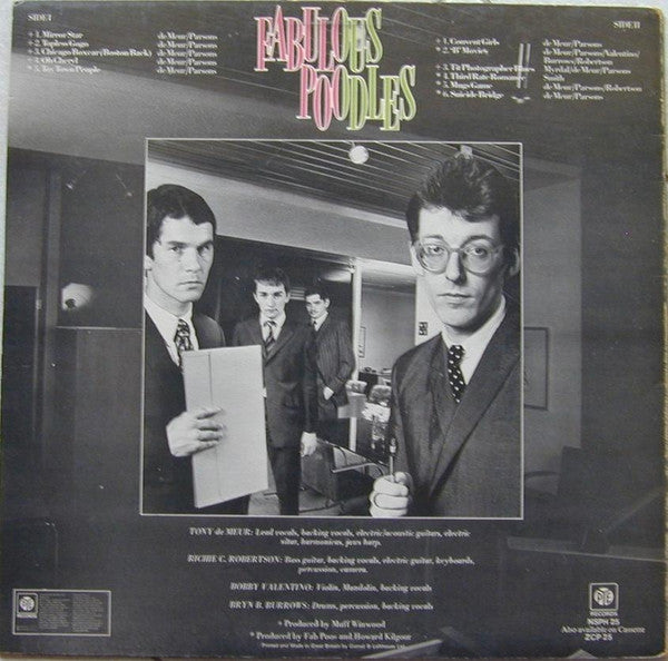 The Fabulous Poodles* : Unsuitable (LP, Album)