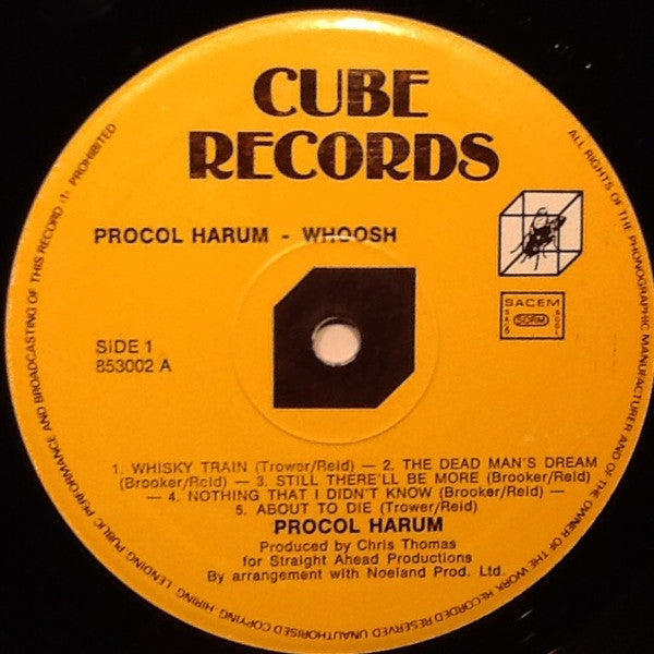 Procol Harum : Whoosh (LP, Album, RE)