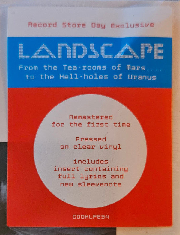 Landscape - From The Tea-Rooms Of Mars .... To The Hell-Holes Of Uranus (LP, Album, RSD, RM, Cle) - De Platen Aap – Vinylwinkel in Brielle & online webshop voor muziekliefhebbers