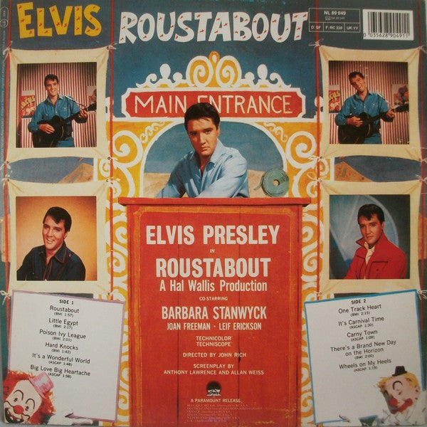 Elvis* : Roustabout (LP, Album, RE)