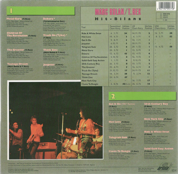 Marc Bolan / T. Rex : Starke Zeiten (LP, Comp, DMM)