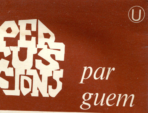 Guem : Les Percussions Africaines (LP, Album, Tri)