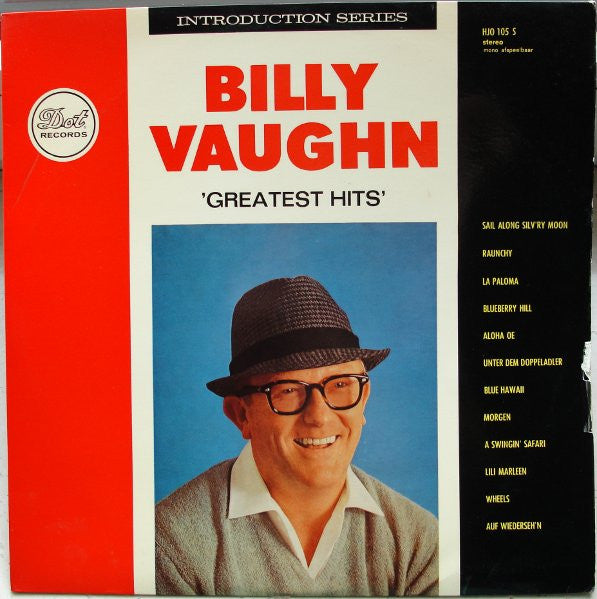 Billy Vaughn : Greatest Hits (LP, Comp)