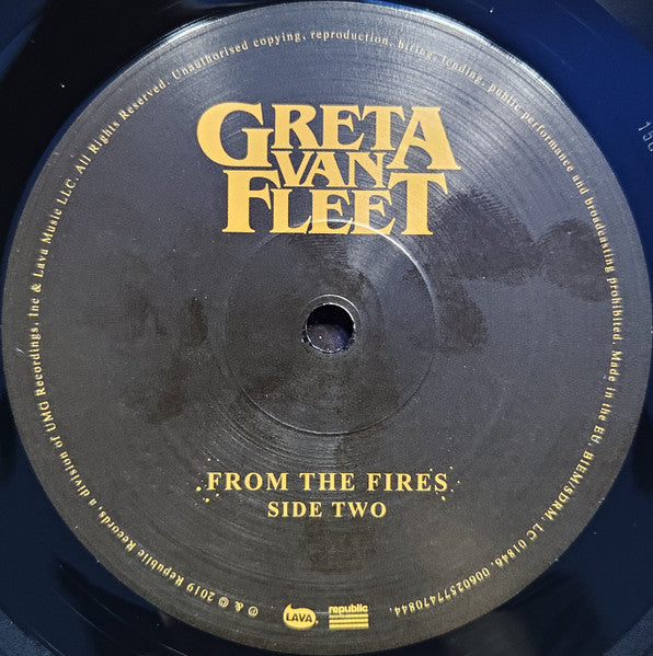 Greta Van Fleet : From The Fires (LP, EP, RE)