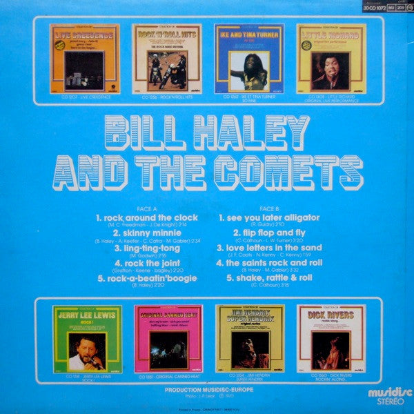 Bill Haley And His Comets - Rock! Rock! Rock! (LP, Comp, RE) - De Platen Aap – Vinylwinkel in Brielle & online webshop voor muziekliefhebbers