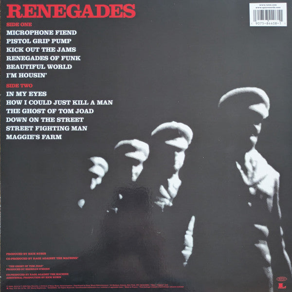 Rage Against The Machine : Renegades (LP, Album, RE)
