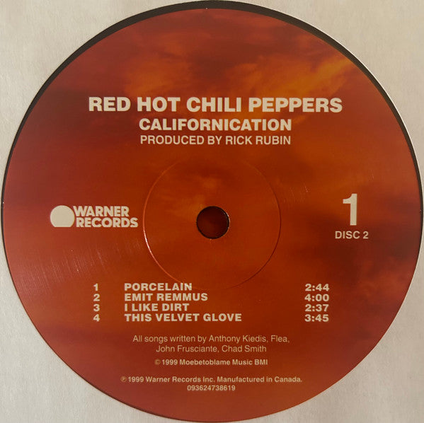 Red Hot Chili Peppers - Californication (2xLP, Album, RE, RP) - De Platen Aap – Vinylwinkel in Brielle & online webshop voor muziekliefhebbers