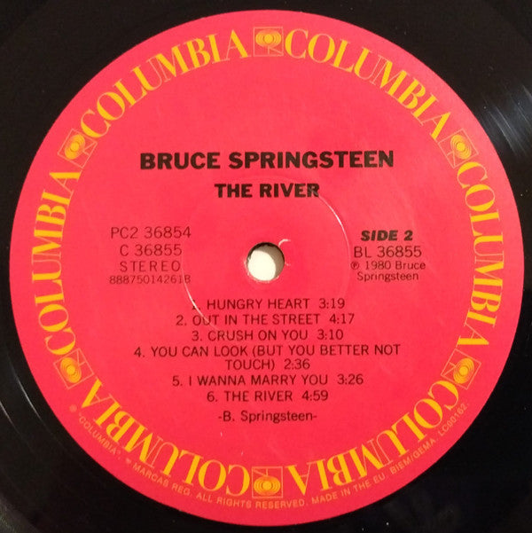 Bruce Springsteen : The River (2xLP, Album, RE, RM, 180)