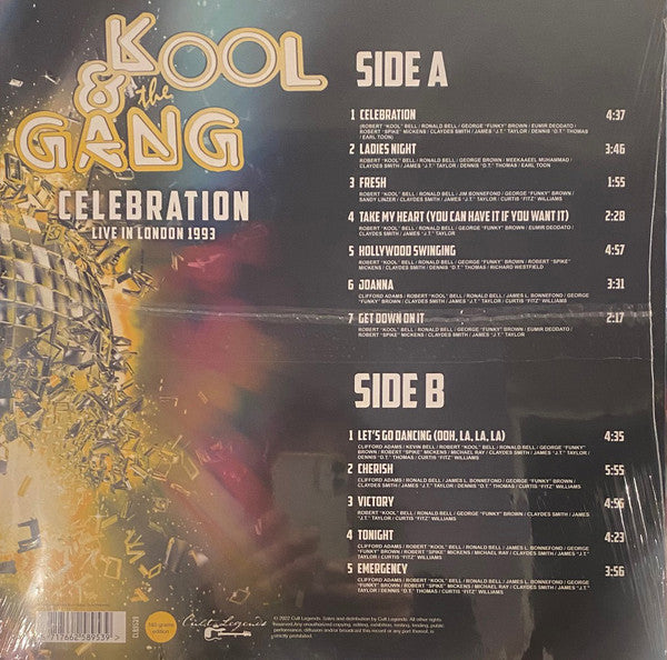 Kool & The Gang : Celebration (LP, Album, Unofficial)