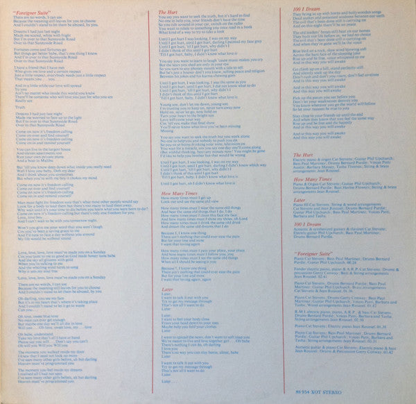 Cat Stevens : Foreigner (LP, Album)