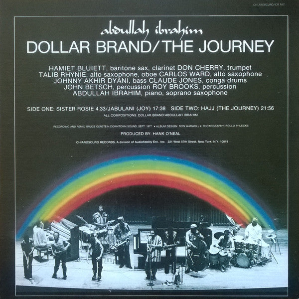 Abdullah Ibrahim / Dollar Brand : The Journey (LP, Album, RP, Gat)