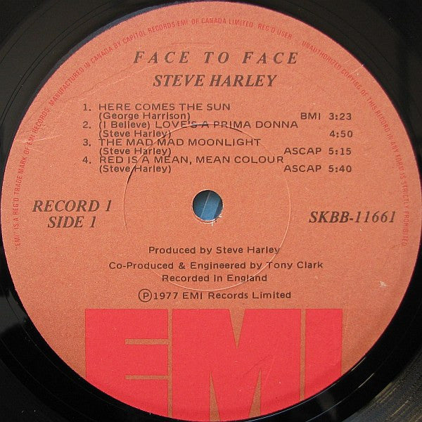 Steve Harley And Cockney Rebel* : Face To Face (2xLP, Album)