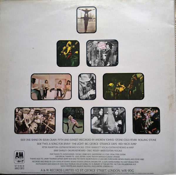 Humble Pie : Rock On (LP, Album, Gat)