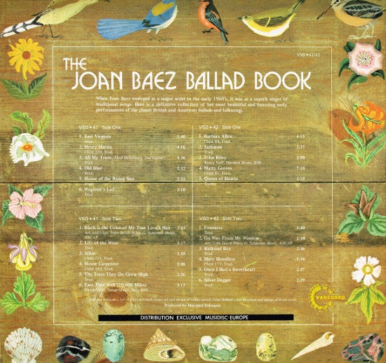 Joan Baez : The Joan Baez Ballad Book (2xLP, Comp)