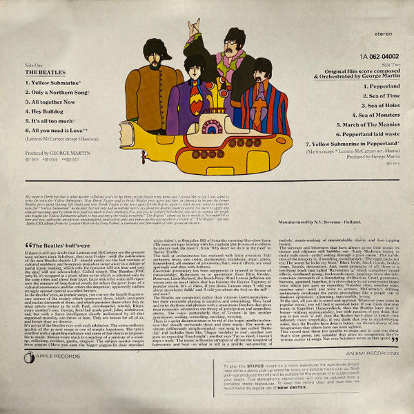 The Beatles : Yellow Submarine (LP, Album, RE)