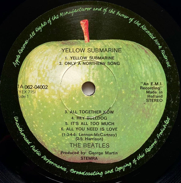 The Beatles : Yellow Submarine (LP, Album, RE)