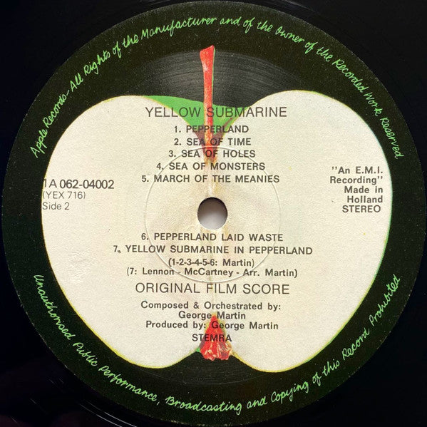 The Beatles : Yellow Submarine (LP, Album, RE)