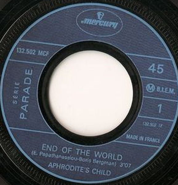 Aphrodite's Child : End Of The World (7")