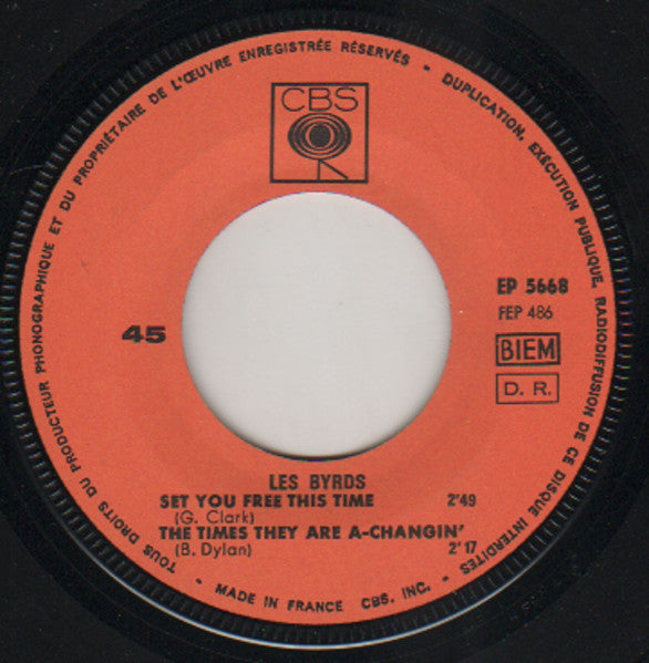 Les Byrds* : It Won't Be Wrong (7", EP)