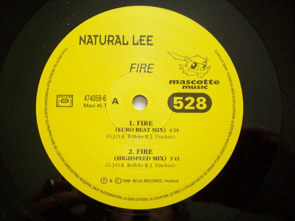 Natural Lee : Fire (12")