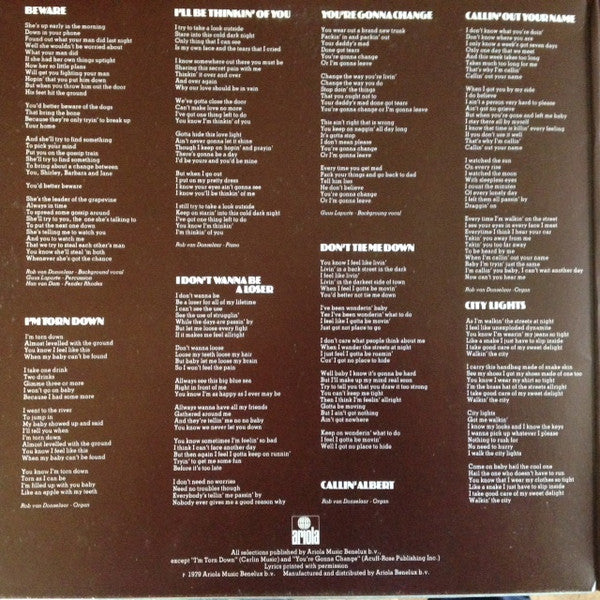 Barrelhouse : Beware..! (LP, Album, Gat)