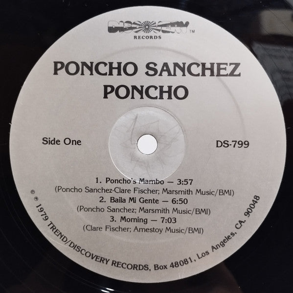 Poncho Sanchez : Poncho  (LP, Album)