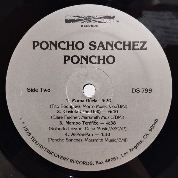 Poncho Sanchez : Poncho  (LP, Album)