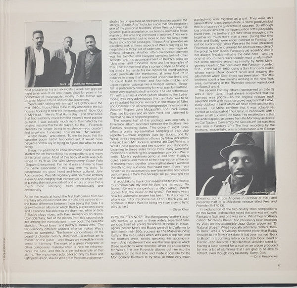 Wes Montgomery : Groove Brothers (2xLP, Comp)