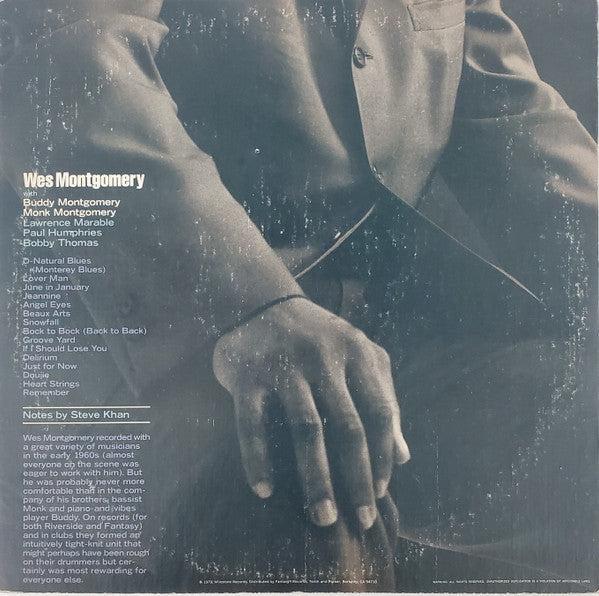 Wes Montgomery : Groove Brothers (2xLP, Comp)