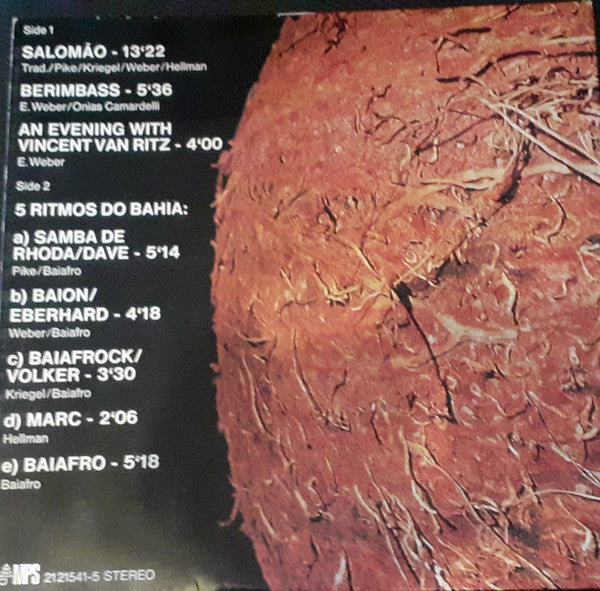 The New Dave Pike Set & Grupo Baiafro In Bahia : Salomão (LP, Album)