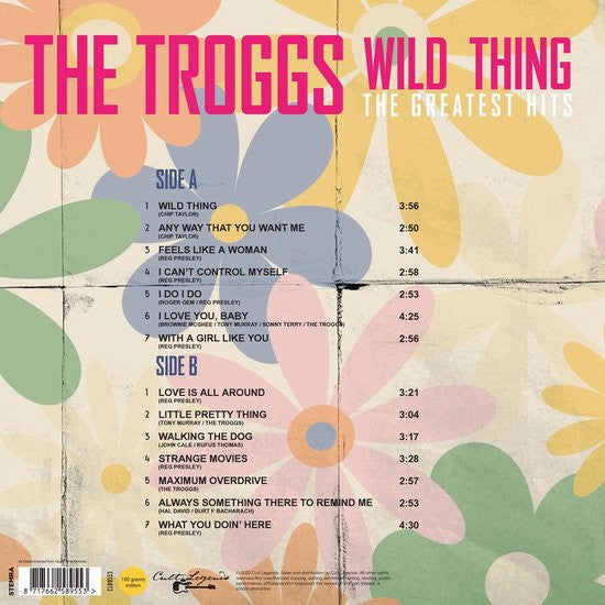 Troggs, The : Wild Thing The Greatest Hits (LP,Compilation,Unofficial Release,Stereo)