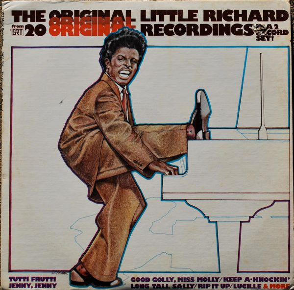 Little Richard : The Original Greatest Hits Of Little Richard (2xLP, Comp, San)
