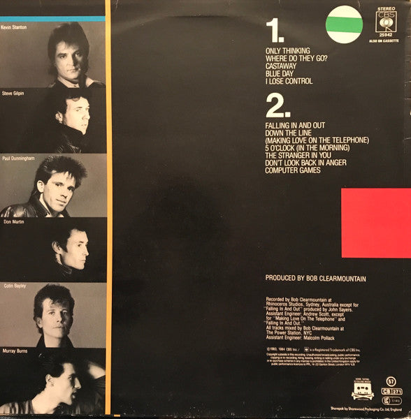 Mi-Sex : Where Do They Go? (LP, Album)
