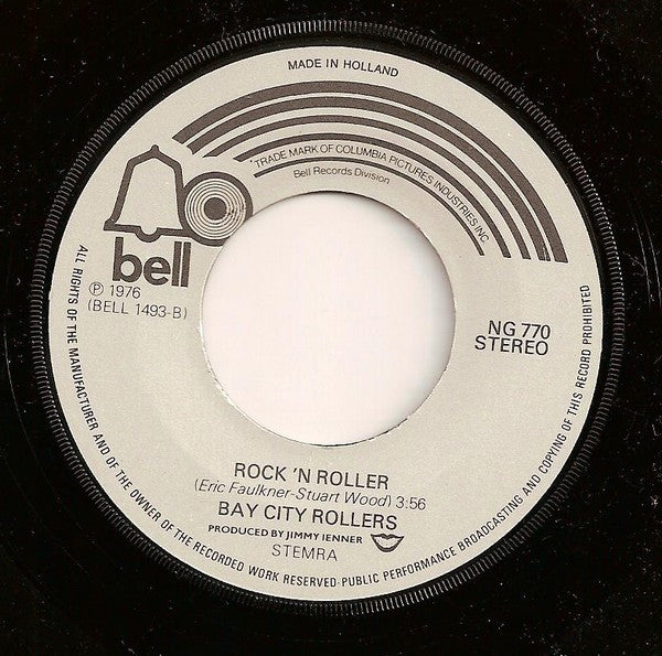 Bay City Rollers : I Only Wanna Be With You (7", Single)