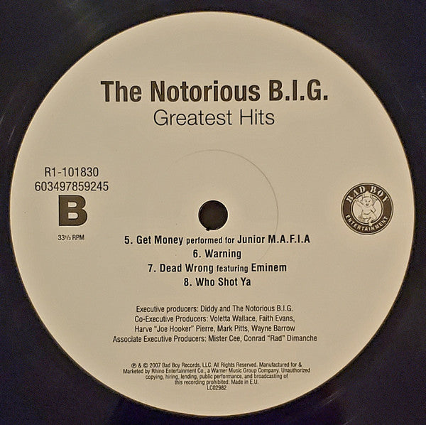 The Notorious B.I.G.* - Greatest Hits (2xLP, Comp, RE, RP) (Mint (M)) - De Platen Aap – Vinylwinkel in Brielle & online webshop voor muziekliefhebbers