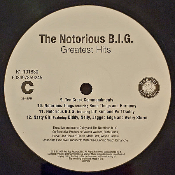 The Notorious B.I.G.* - Greatest Hits (2xLP, Comp, RE, RP) (Mint (M)) - De Platen Aap – Vinylwinkel in Brielle & online webshop voor muziekliefhebbers