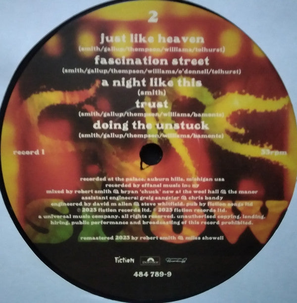 Cure, The : Show (LP,Album,Reissue,Remastered)
