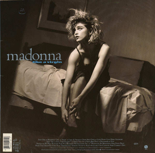 Madonna : Like A Virgin (LP, Album, RE, Tel)