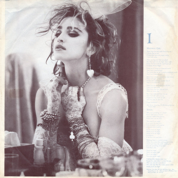 Madonna : Like A Virgin (LP, Album, RE, Tel)