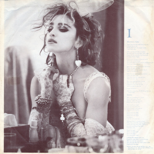 Madonna : Like A Virgin (LP, Album, RE, Tel)