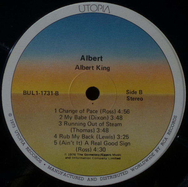 Albert King : Albert (LP, Album)