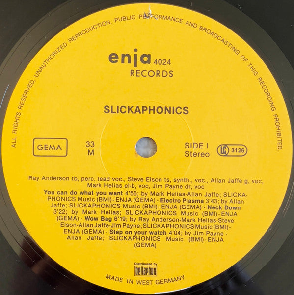 Slickaphonics : Wow Bag (LP, Album)