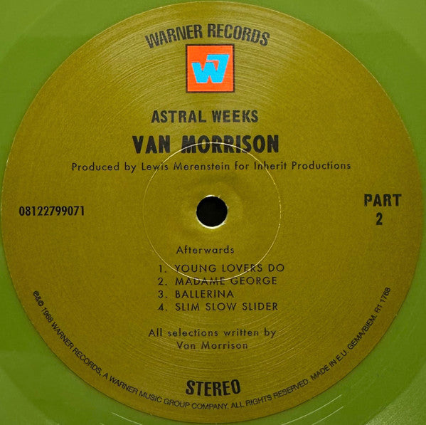 Van Morrison - Astral Weeks (LP, Album, Ltd, RE, Oli) - De Platen Aap – Vinylwinkel in Brielle & online webshop voor muziekliefhebbers